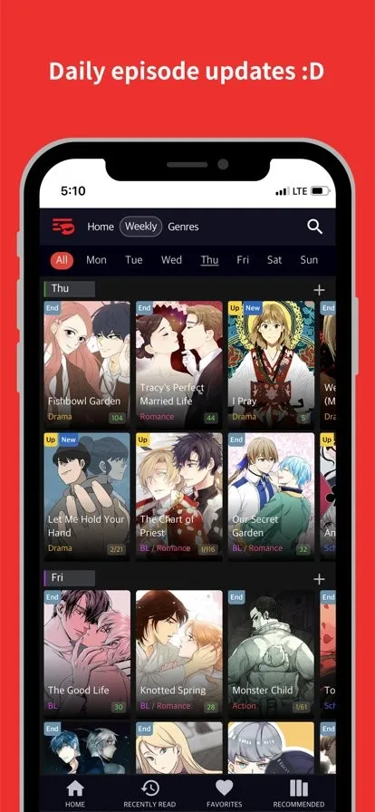Toomics(�����Ķ�ƽ̨)v1.6.4 �ٷ���