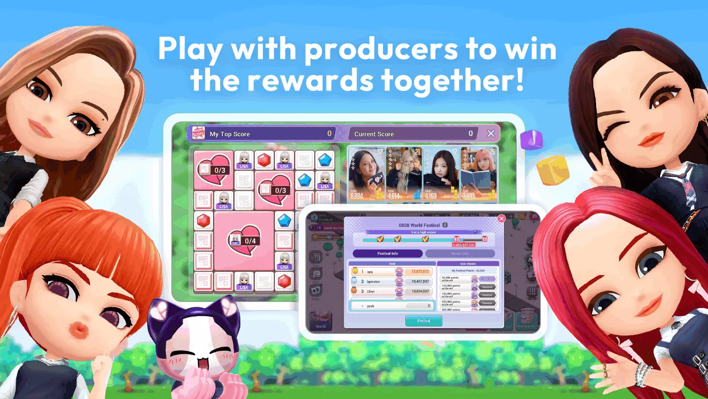 BLACKPINK THE GAME�°汾v1.15.039 ��Ѱ�